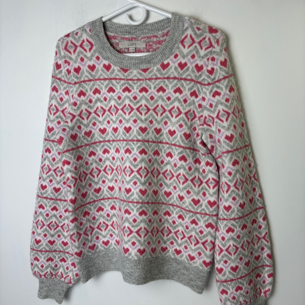 Loft Heart Sweater